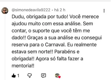 Depoimento real de anfitriã — método aplicado